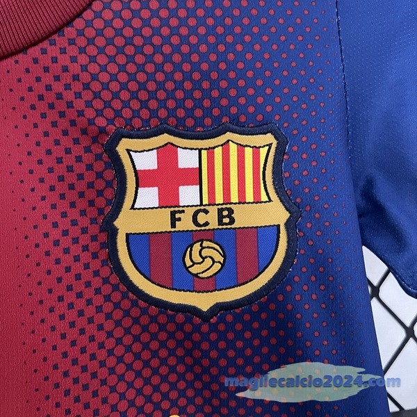 Prima Conjunto De Bambino Barcelona Retro 2012 2013 Rosso Blu Poco Prezzo