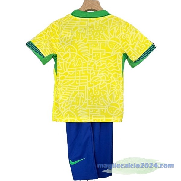 Prima Conjunto De Bambino Brasile 2024 Giallo Poco Prezzo