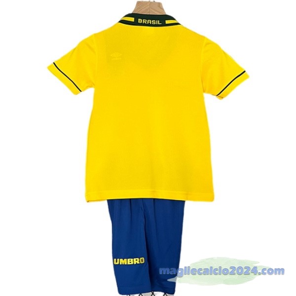 Prima Conjunto De Bambino Brasile Retro 1994 Giallo Poco Prezzo