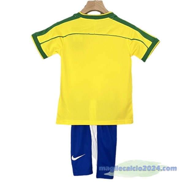 Prima Conjunto De Bambino Brasile Retro 1998 Giallo Poco Prezzo