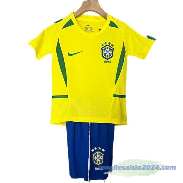 Prima Conjunto De Bambino Brasile Retro 2002 Giallo Poco Prezzo