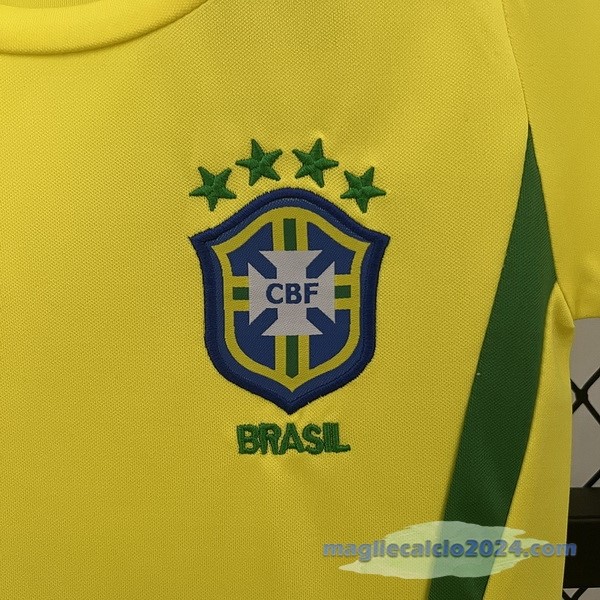 Prima Conjunto De Bambino Brasile Retro 2002 Giallo Poco Prezzo