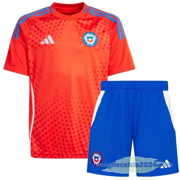 Prima Conjunto De Bambino Cile 2024 Rosso Poco Prezzo