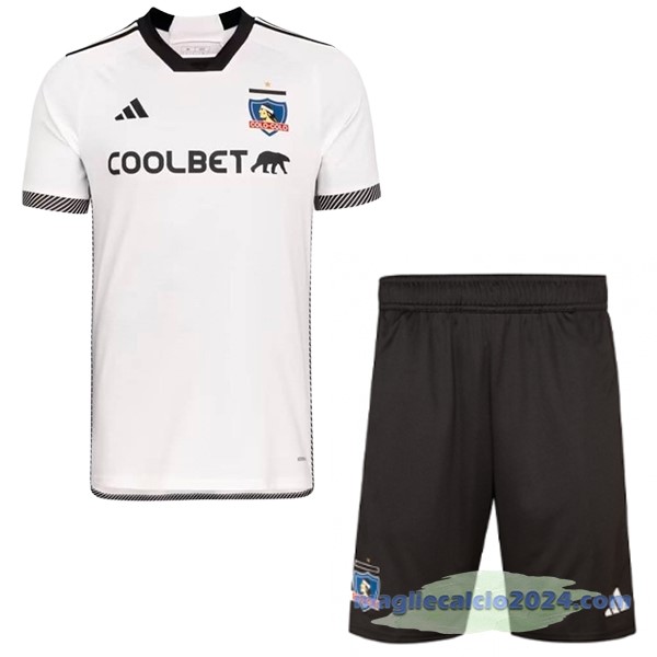Prima Conjunto De Bambino Colo Colo 2024 2025 Bianco Poco Prezzo