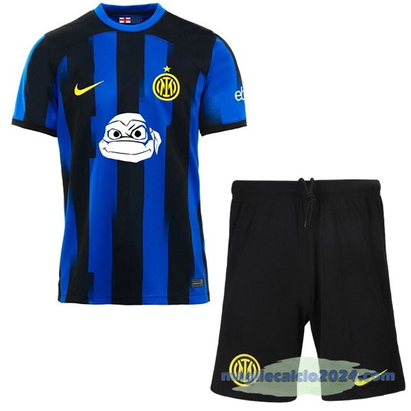 Prima Conjunto De Bambino Inter Milán 2023 2024 Blu Bianco Poco Prezzo