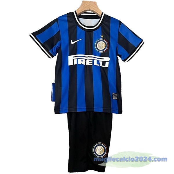 Prima Conjunto De Bambino Inter Milán Retro 2009 2010 Blu Poco Prezzo