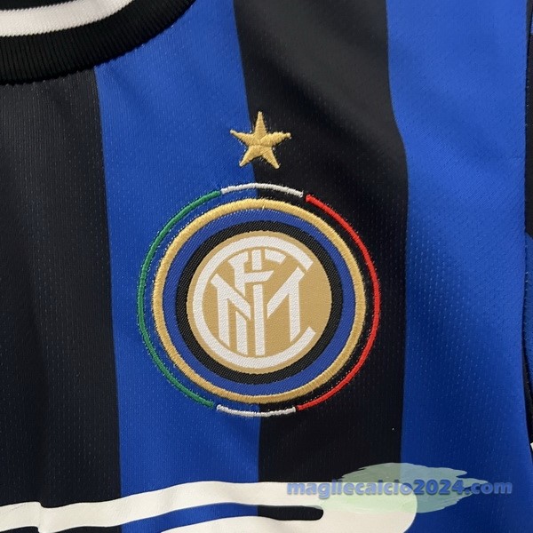 Prima Conjunto De Bambino Inter Milán Retro 2009 2010 Blu Poco Prezzo