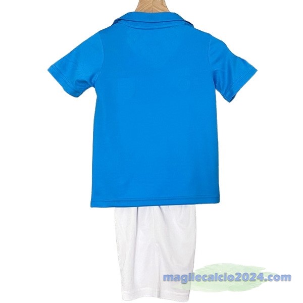 Prima Conjunto De Bambino Napoli Retro 1987 1988 Blu Poco Prezzo