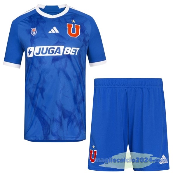 Prima Conjunto De Bambino Universidad De Cile 2024 2025 Blu Poco Prezzo