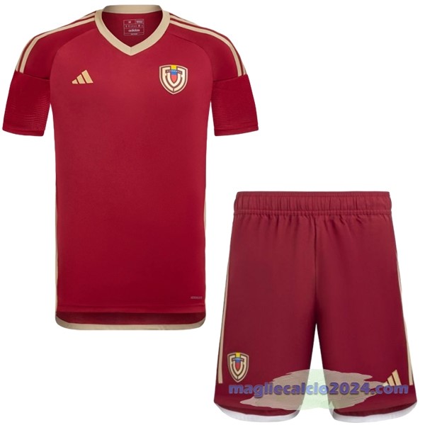 Prima Conjunto De Bambino Venezuela 2024 Rosso Poco Prezzo