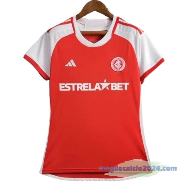 Prima Donna Maglia Internacional 2024 2025 Rosso Poco Prezzo