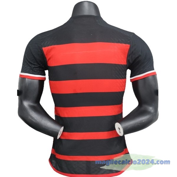 Prima Giocatori Maglia Flamengo 2024 2025 Rosso Poco Prezzo