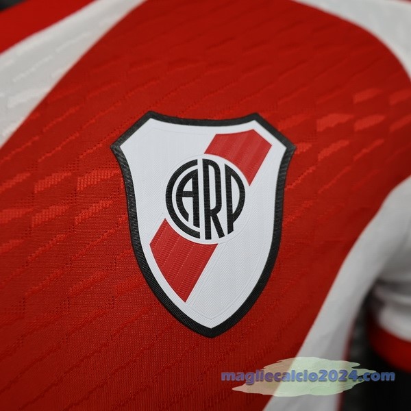 Prima Giocatori Maglia River Plate 2023 2024 Bianco Poco Prezzo
