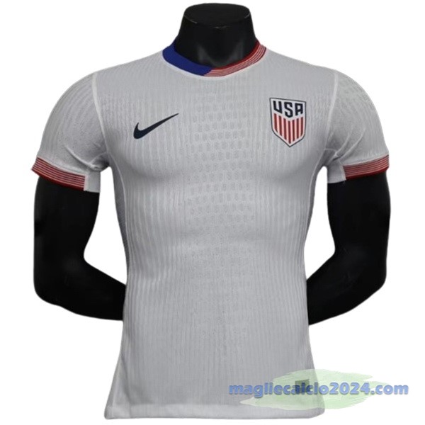 Prima Giocatori Maglia Stati Uniti 2024 Bianco Poco Prezzo