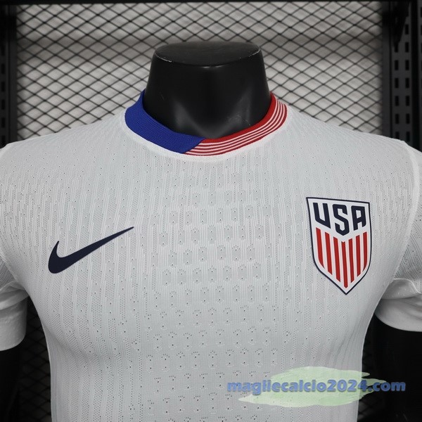 Prima Giocatori Maglia Stati Uniti 2024 Bianco Poco Prezzo