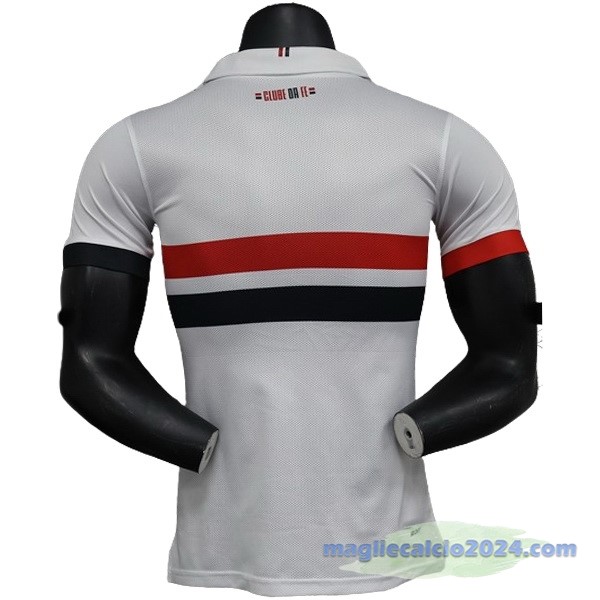 Prima Giocatori Maglia São Paulo 2024 2025 Bianco Poco Prezzo
