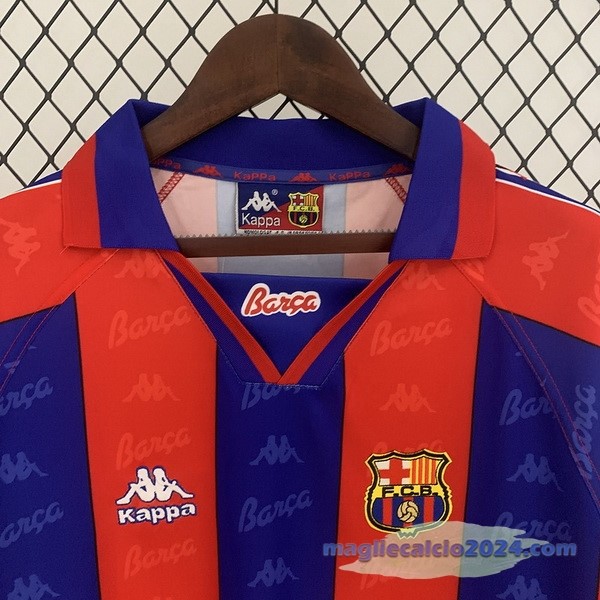 Prima Maglia Barcelona Retro 1996 1997 Blu Rosso Poco Prezzo