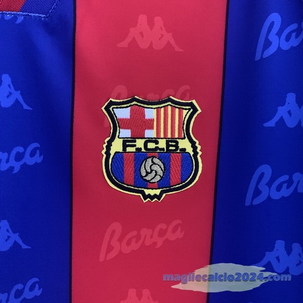 Prima Maglia Barcelona Retro 1996 1997 Blu Rosso Poco Prezzo