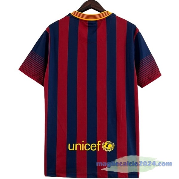 Prima Maglia Barcelona Retro 2013 2014 Blu Rosso Poco Prezzo