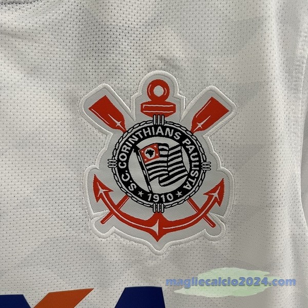 Prima Maglia Corinthians Paulista Retro 2012 2013 Bianco Poco Prezzo
