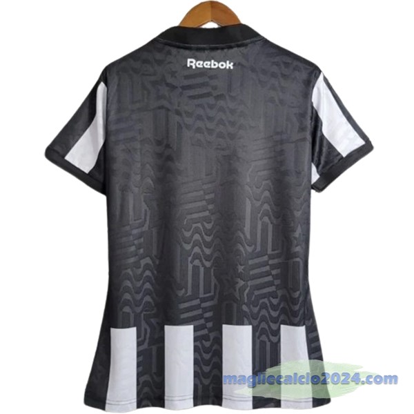 Prima Maglia Donna Botafogo 2023 2024 Nero Bianco Poco Prezzo