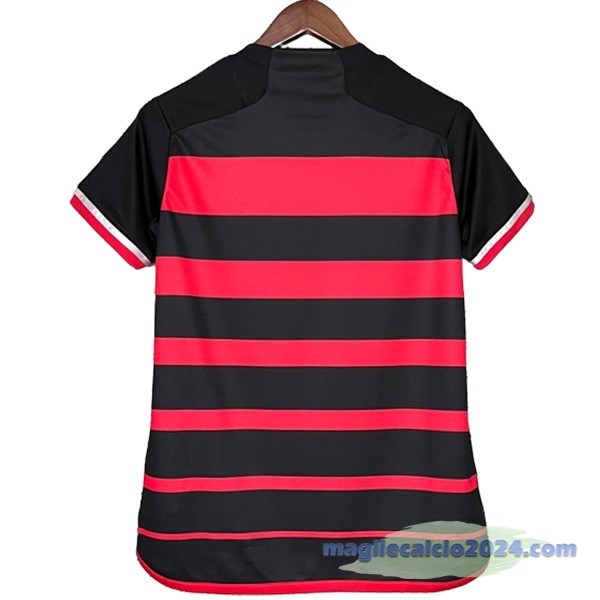 Prima Maglia Donna Flamengo 2024 2025 Rosso Nero Poco Prezzo