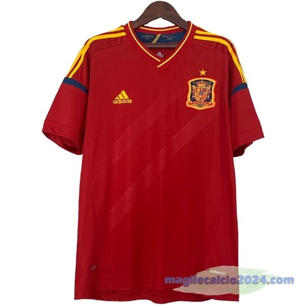 Prima Maglia Spagna Retro 2012 Rosso Poco Prezzo