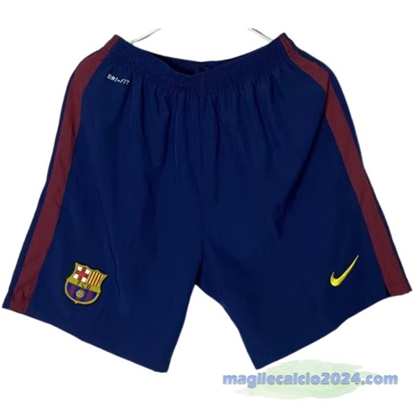Prima Pantaloni Barcelona Retro 2014 2015 Blu Poco Prezzo