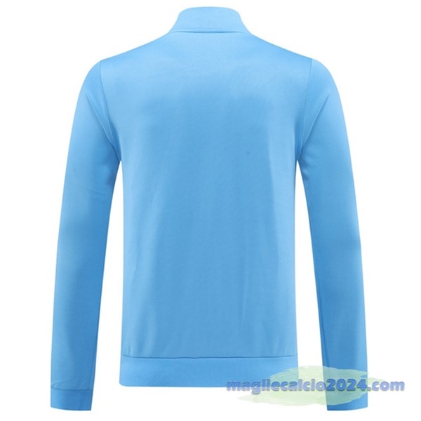 Ropa Deportiva Con Cremallera Larga Argentina 2024 Blu Poco Prezzo