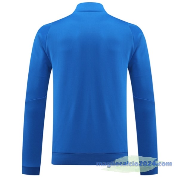 Ropa Deportiva Con Cremallera Larga Boca Juniors 2024 2025 Blu Poco Prezzo