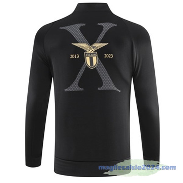 Ropa Deportiva Con Cremallera Larga Lazio 2023 2024 Nero Poco Prezzo