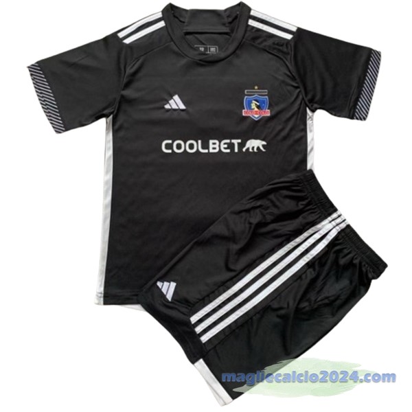 Seconda Conjunto De Bambino Colo Colo 2024 2025 Nero Poco Prezzo