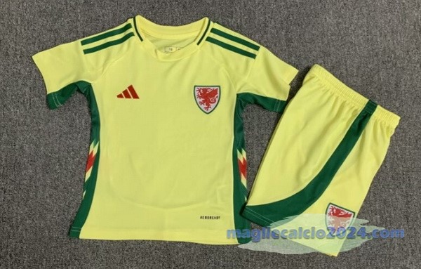 Seconda Conjunto De Bambino Galles 2024 Giallo Poco Prezzo