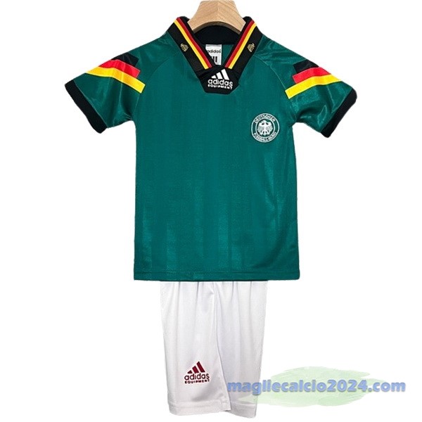 Seconda Conjunto De Bambino Germania Retro 1992 Verde Poco Prezzo