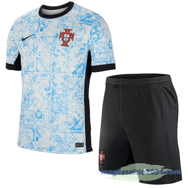 Seconda Conjunto De Bambino Portogallo 2024 Blu Poco Prezzo