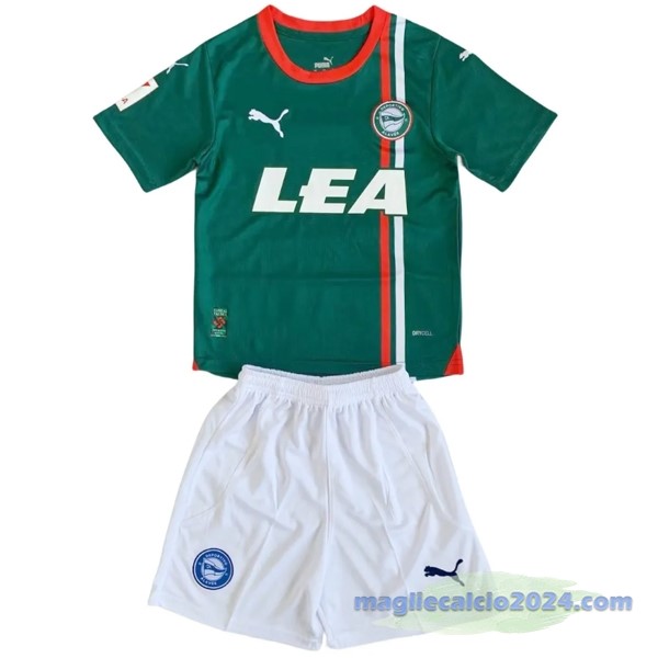 Seconda Conjunto De Uomo Alavés 2023 2024 Verde Bianco Poco Prezzo