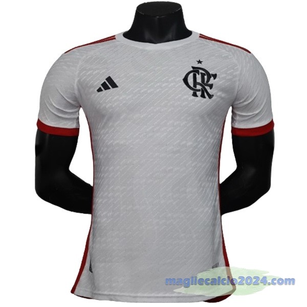 Seconda Giocatori Maglia Flamengo 2024 2025 Bianco Poco Prezzo