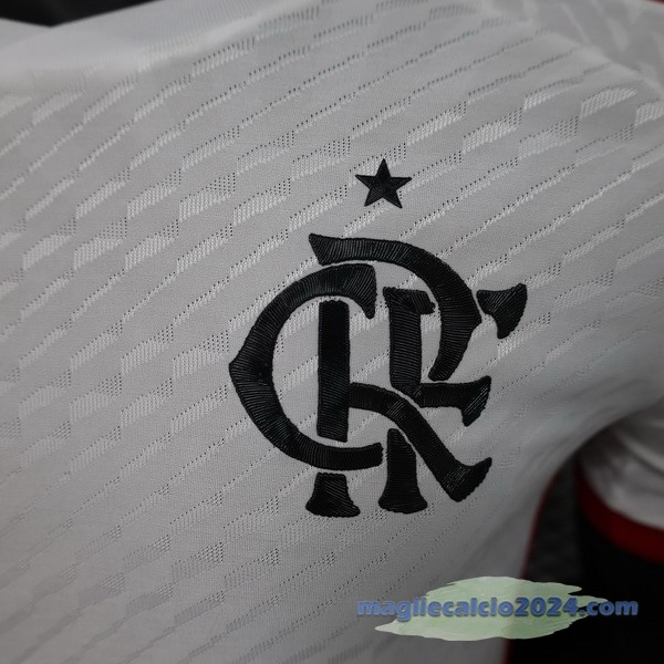 Seconda Giocatori Maglia Flamengo 2024 2025 Bianco Poco Prezzo