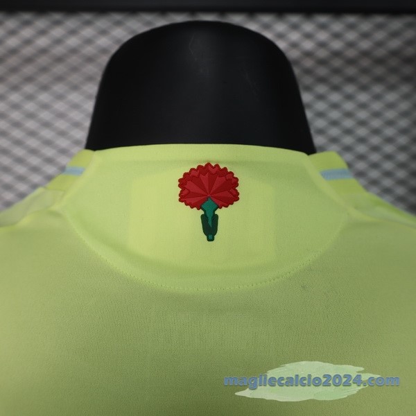 Seconda Giocatori Maglia Spagna 2024 Giallo Poco Prezzo