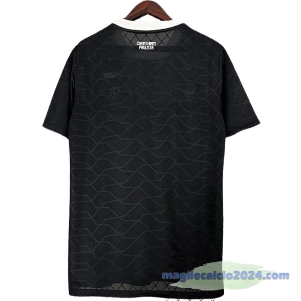 Seconda Maglia Corinthians Paulista Retro 2012 2013 Nero Poco Prezzo