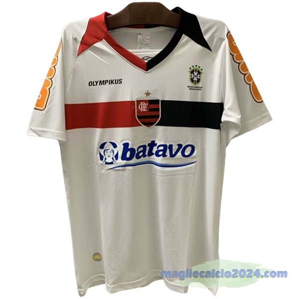 Seconda Maglia Flamengo Retro 2010 Bianco Poco Prezzo