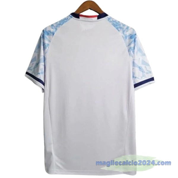 Seconda Maglia Giappone Retro 2016 Bianco Blu Poco Prezzo