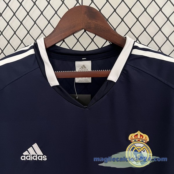 Seconda Maglia Real Madrid Retro 2004 2005 Blu Poco Prezzo
