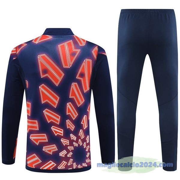 Set Completo Sudadera Entrenamiento Bambino Juventus 2023 2024 Rosa Blu Navy Poco Prezzo