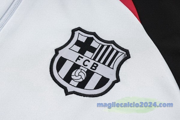 Set Completo Sudadera Entrenamiento Barcelona 2023 2024 Grigio Nero Poco Prezzo