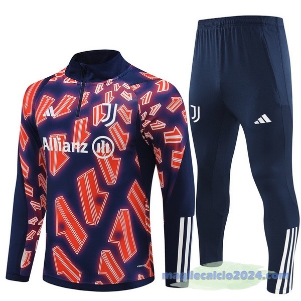 Set Completo Sudadera Entrenamiento Juventus 2023 2024 Rosa Blu Navy Poco Prezzo
