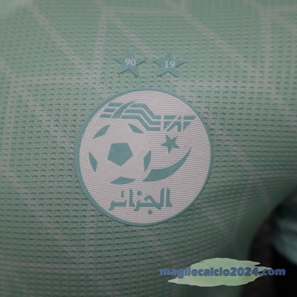 Speciale Giocatori Maglia Algeria 2024 Verde Poco Prezzo