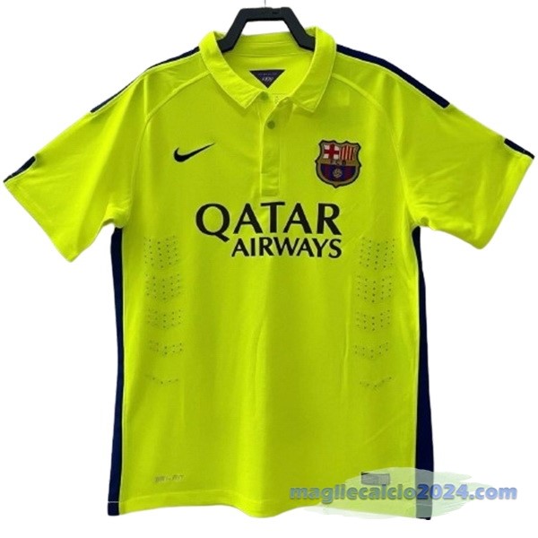 Terza Maglia Barcelona Retro 2014 2015 Verde Poco Prezzo