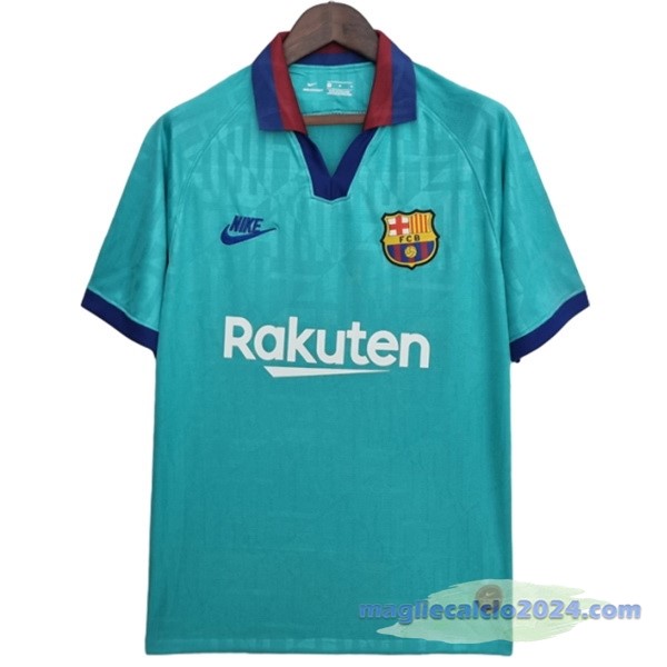 Terza Maglia Barcelona Retro 2019 2020 Verde Poco Prezzo