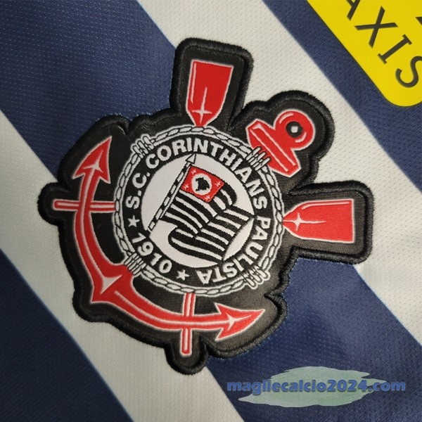 Terza Maglia Corinthians Paulista Retro 2014 2015 Blu Poco Prezzo